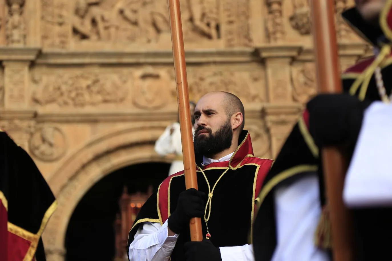 La Cofradía del Rosario hace brillar a Jesús de la Redención en el Sábado de Pasión