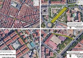 Cortes mañana en las avenidas de Salamanca y Portugal y en Regato del Anís y Peñafiel