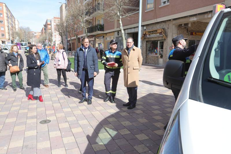 La Policía municipal de barrio realiza las primeras visitas en Salamanca