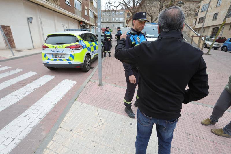 La Policía municipal de barrio realiza las primeras visitas en Salamanca