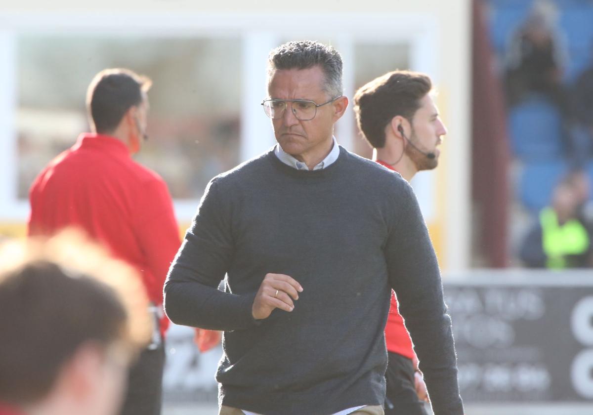 Dani Ponz, durante el partido ante el Deportivo.