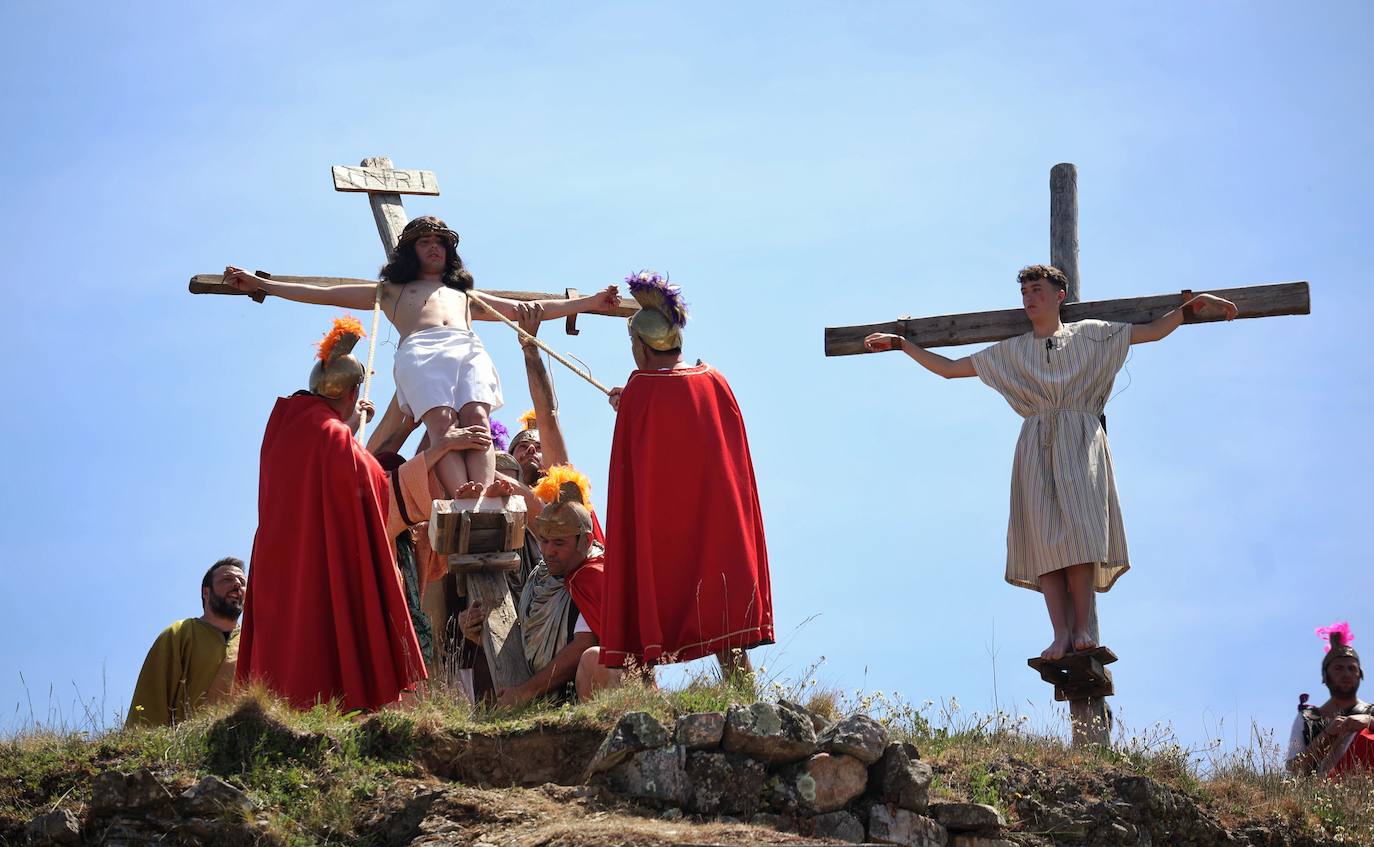 Representación de La Pasión Viviente en Serradilla del Arroyo