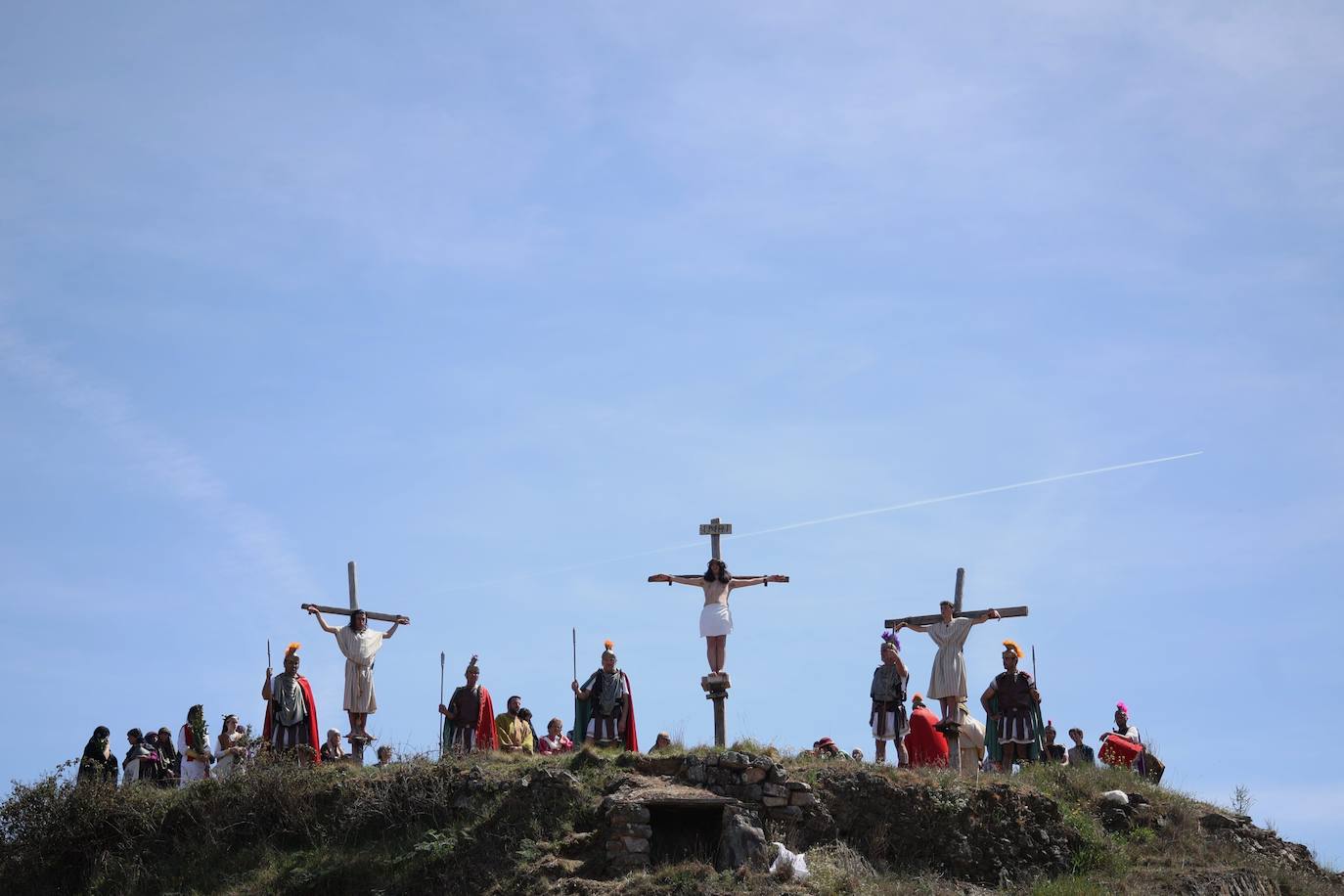 Representación de La Pasión Viviente en Serradilla del Arroyo