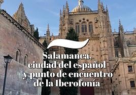 El cartel del encuentro internacional en Salamanca.