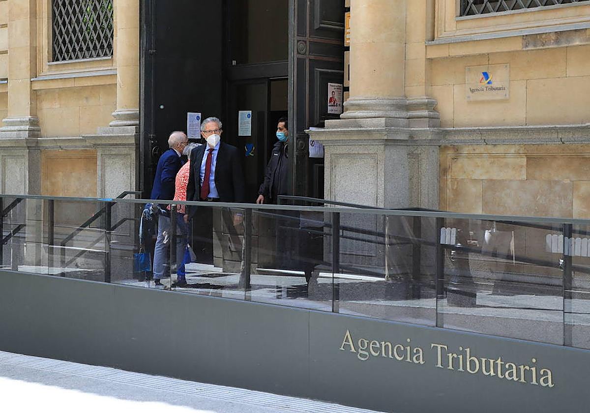 Sede de la Agencia Tributaria en Salamanca.