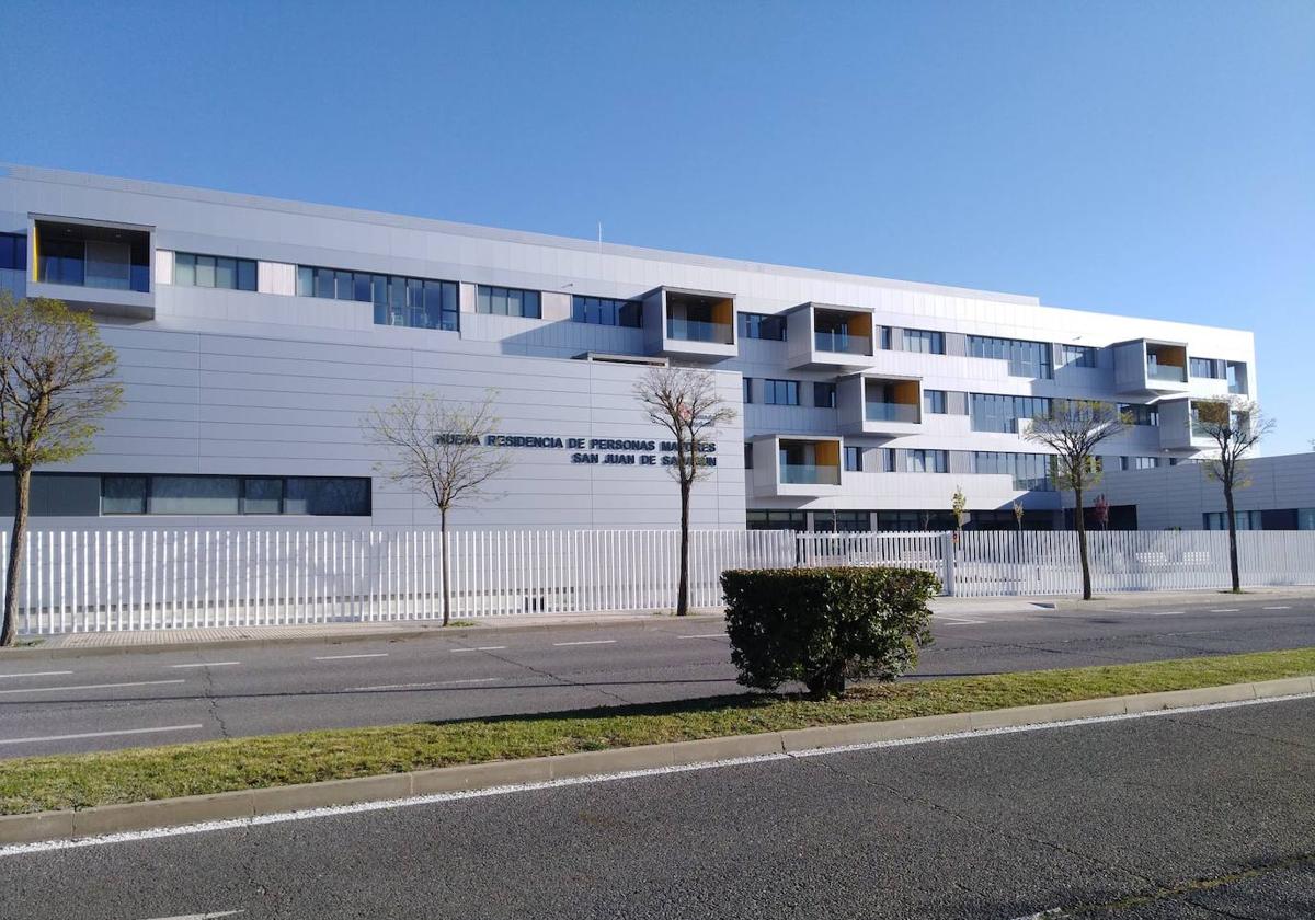 Edificio de la nueva residencia de mayores San Juan de Sahagún en Salamanca.