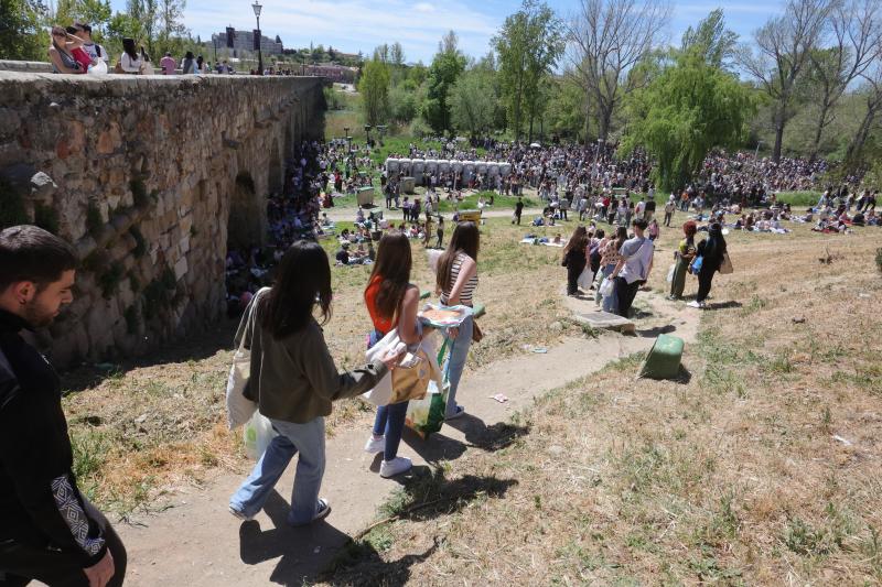 Lunes de Aguas masivo por el buen tiempo