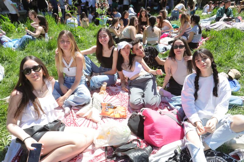 Lunes de Aguas masivo por el buen tiempo
