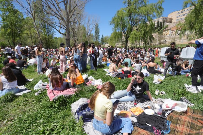 Lunes de Aguas masivo por el buen tiempo