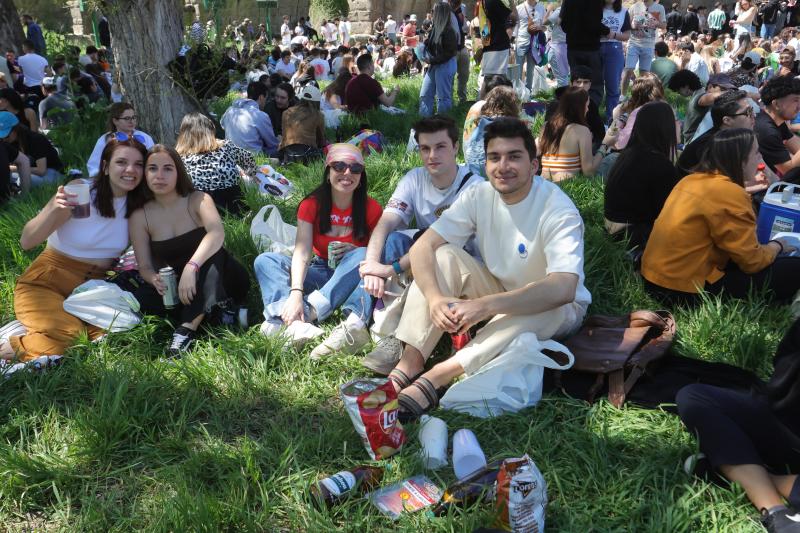 Lunes de Aguas masivo por el buen tiempo