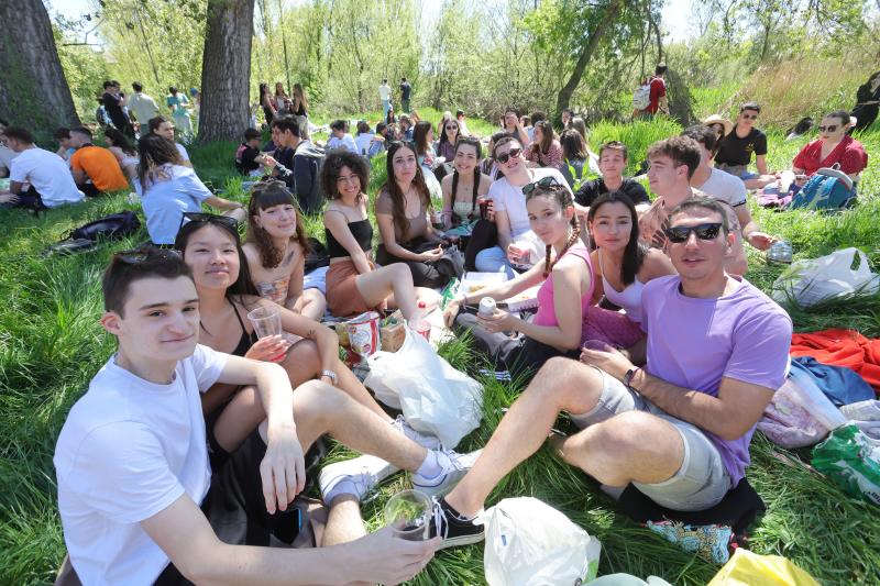 Lunes de Aguas masivo por el buen tiempo