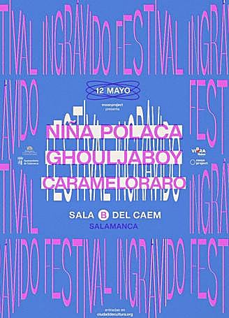 Cartel del Festival Ingrávido.