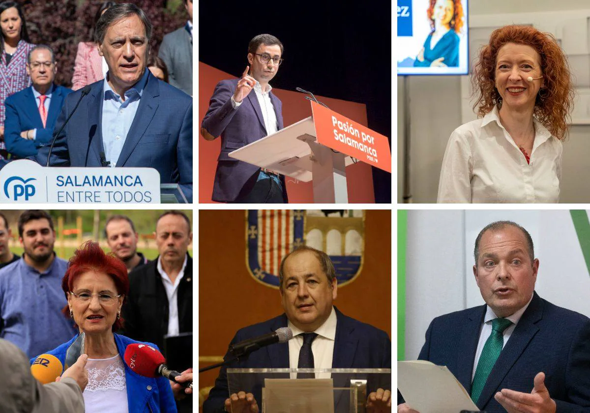 Todas las candidaturas a la alcaldía de Salamanca: partidos y aspirantes