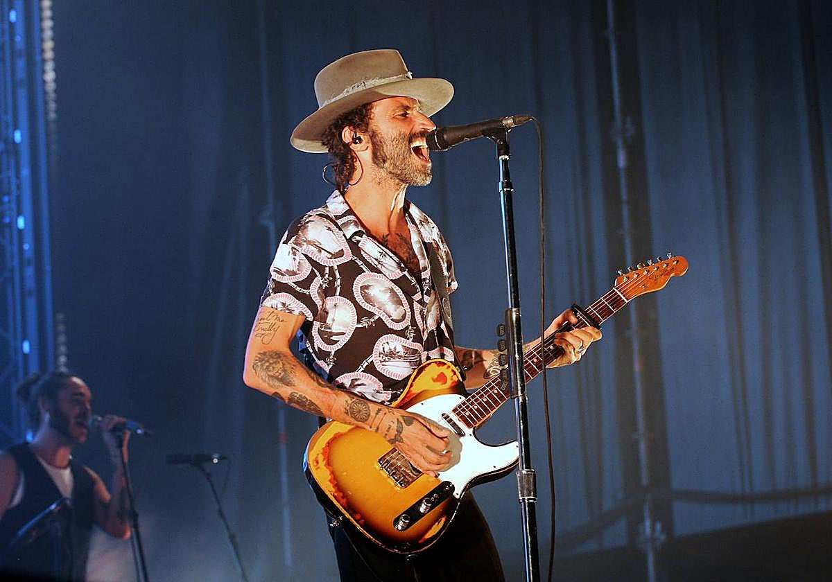 Imagen de archivo de un concierto de Leiva.