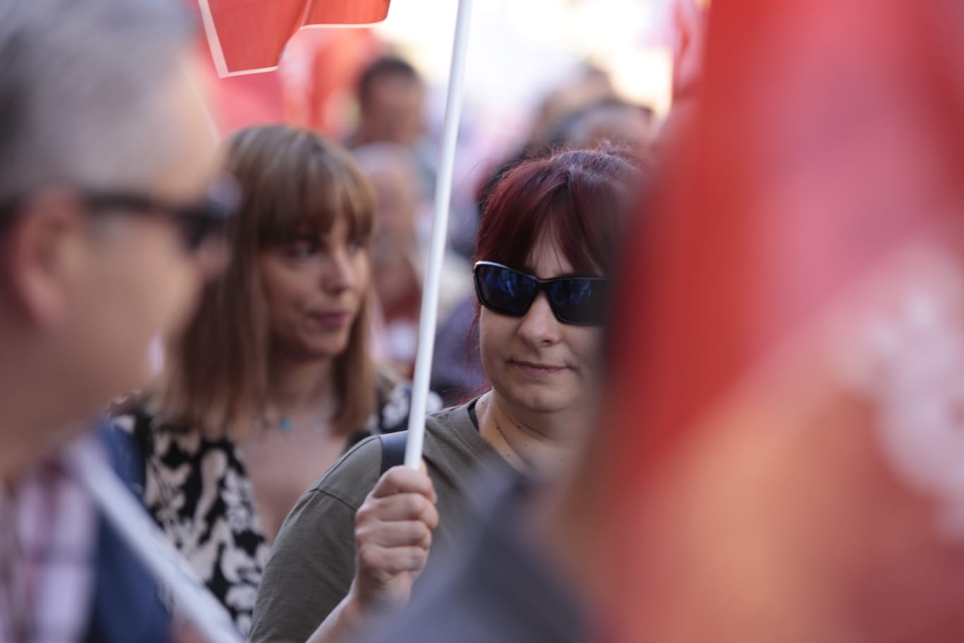 Marcha por el Día Internacional de los Trabajadores en Salamanca