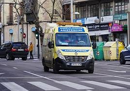 Una niña de seis años herida en una colisión en el centro de Salamanca