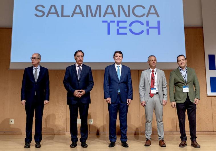 Salamanca muestra su potencial tecnológico y anuncia «cosas muy importantes» en un encuentro con empresarios