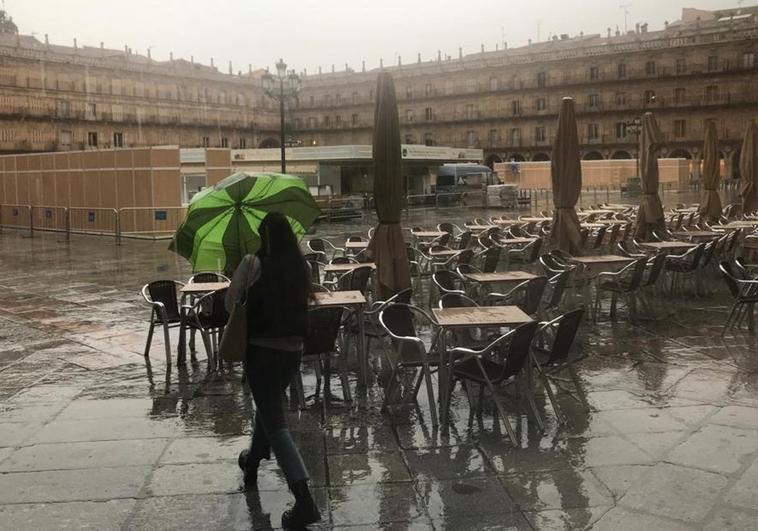 Las predicciones vislumbran lluvia este fin de semana en Salamanca
