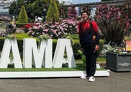 Palomero, en Yokohama.