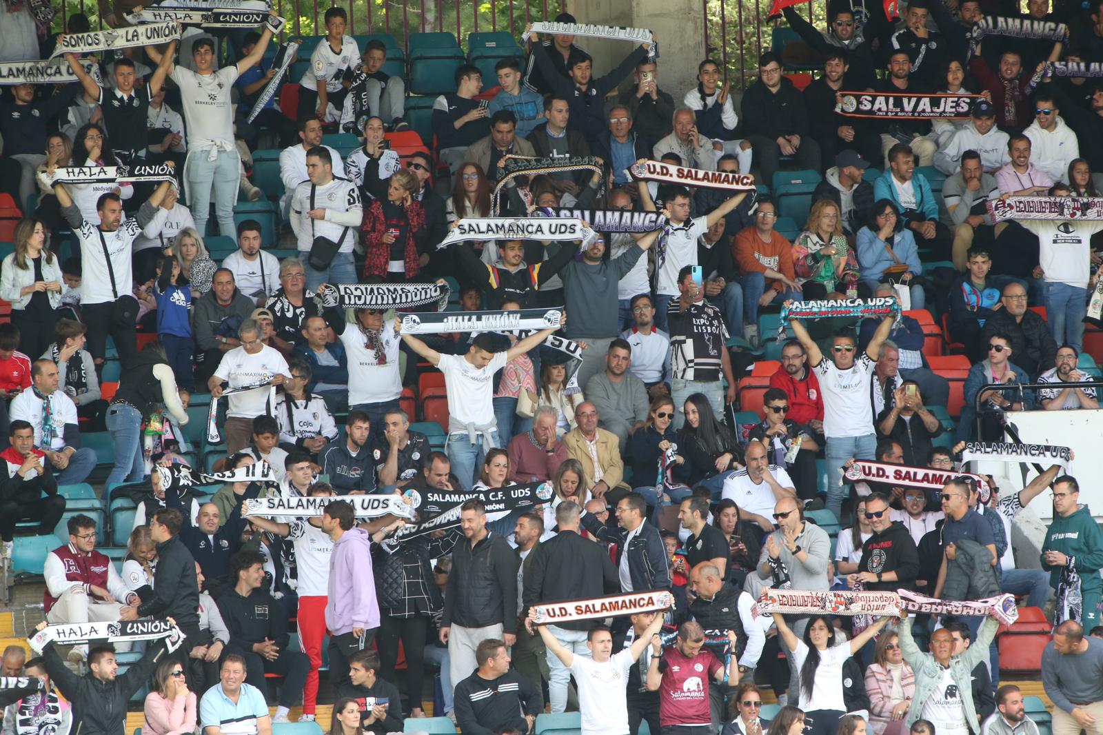 El Salamanca UDS deja vivo al Atlético Astorga en ida de la final regional del playoff (3-1)