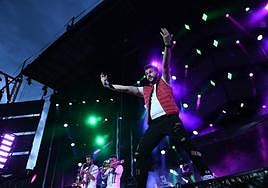 Imagen de archivo de una actuación de la Orquesta París de Noia.