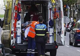 Una ambulancia, en una imagen de archivo.