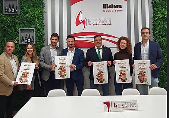 Presentación de la ruta de tapas 'Entre panes Salamanca'.