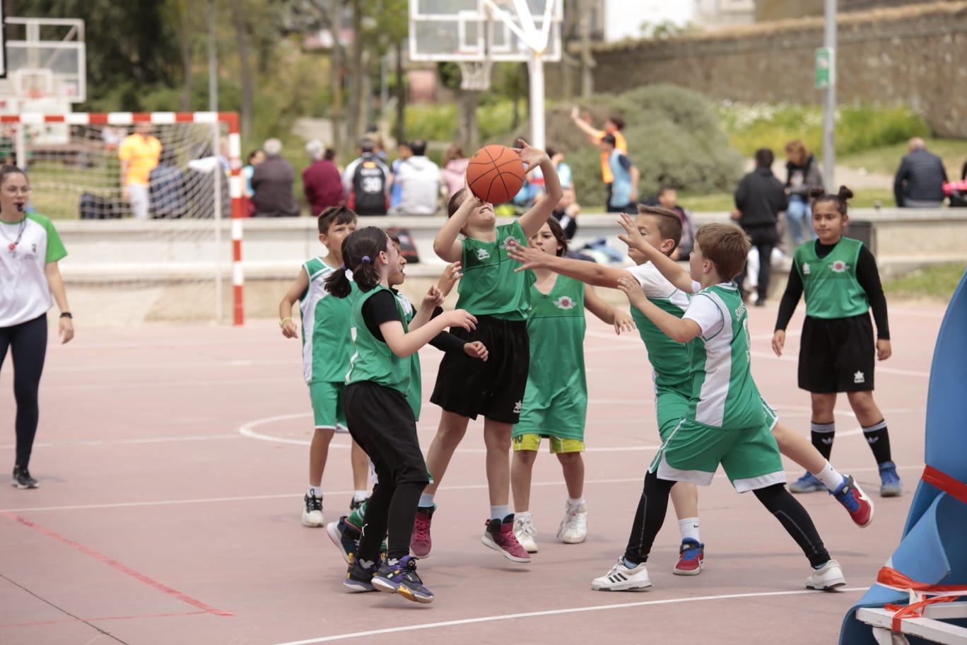 El Día del MiniBasket reúne a 800 chavales en Jesuitas
