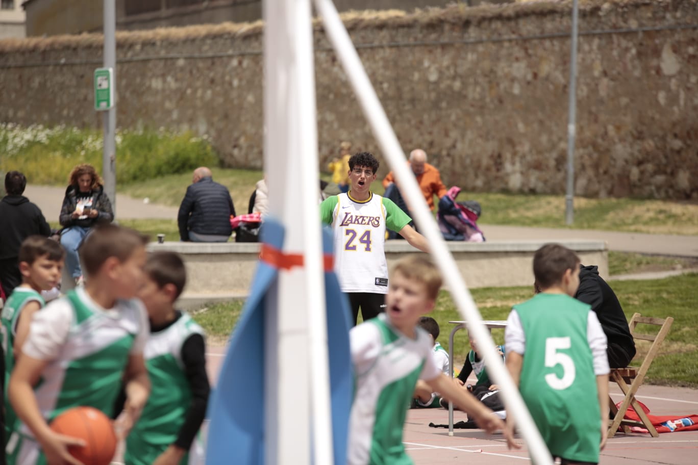 El Día del MiniBasket reúne a 800 chavales en Jesuitas