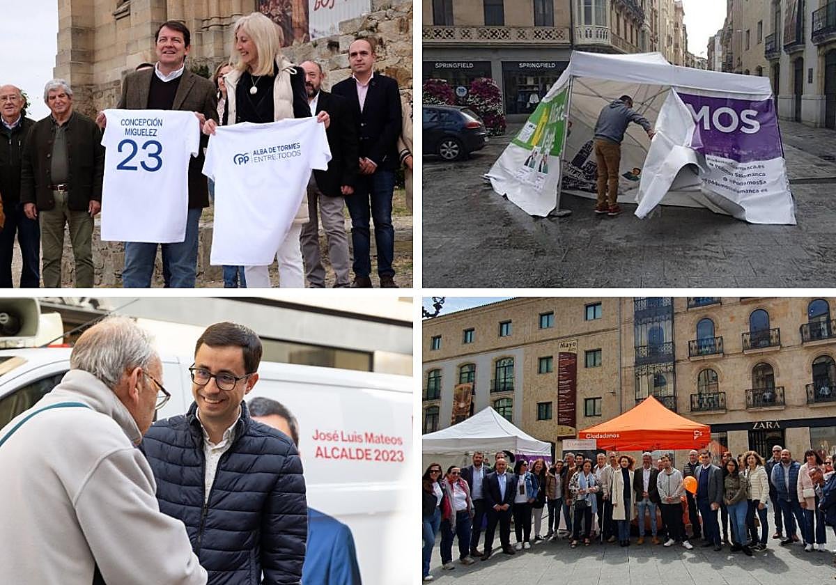 La campaña en Salamanca afronta su última semana