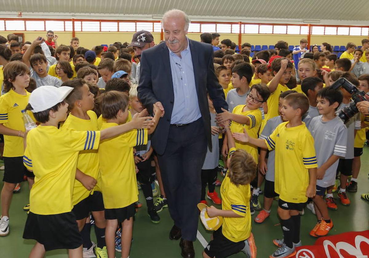 Del Bosque, en una edición anterior de su campus.