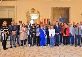 Homenaje en el Ayuntamiento de Salamanca.