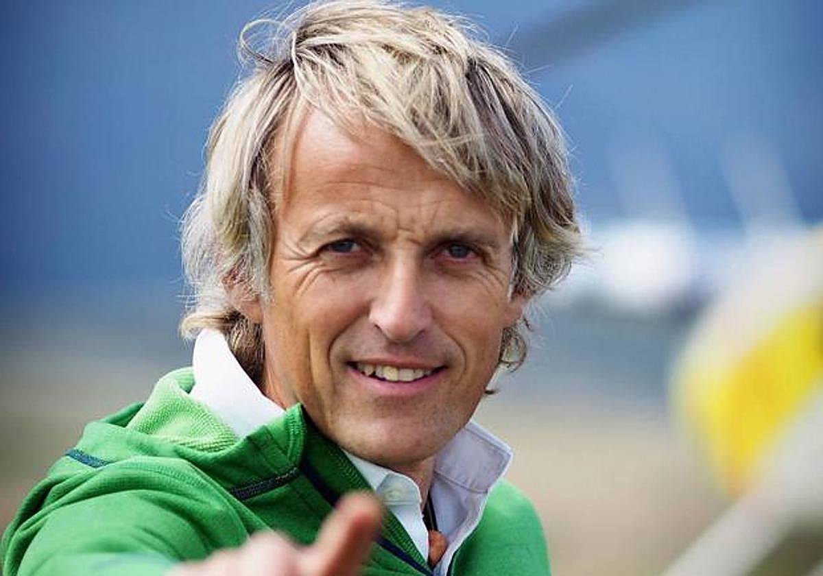 Jesús Calleja, presentador de Volando Voy.