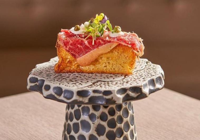 Tapa de Viró Gastrobar para el Campeonato de Tapas y Pinchos de Castilla y León.