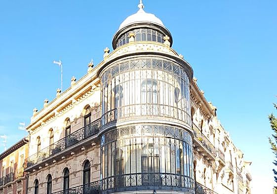 Uno de los edificios modernistas de Salamanca.