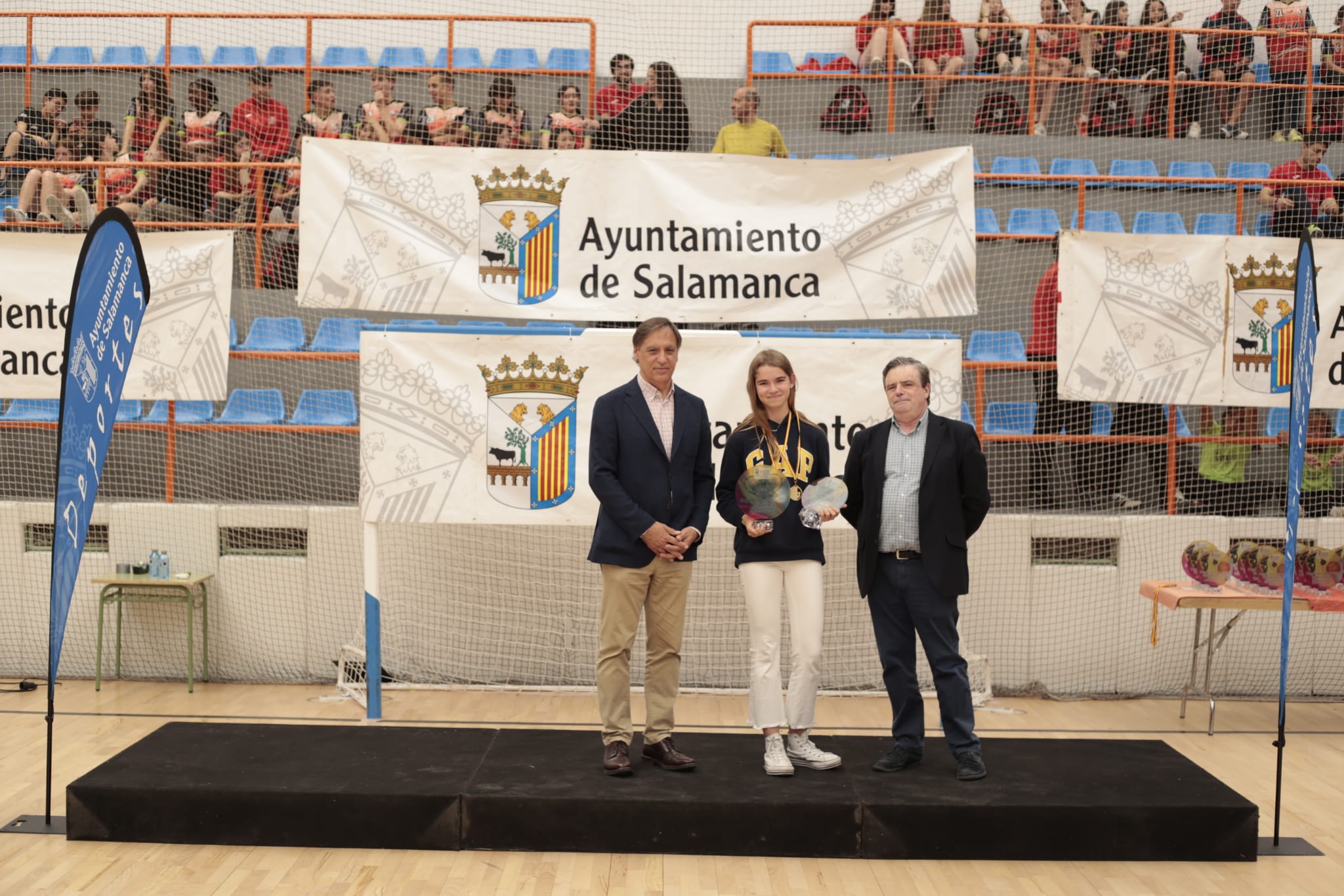 Fiesta final de los Juegos Escolares con la entrega de las medallas