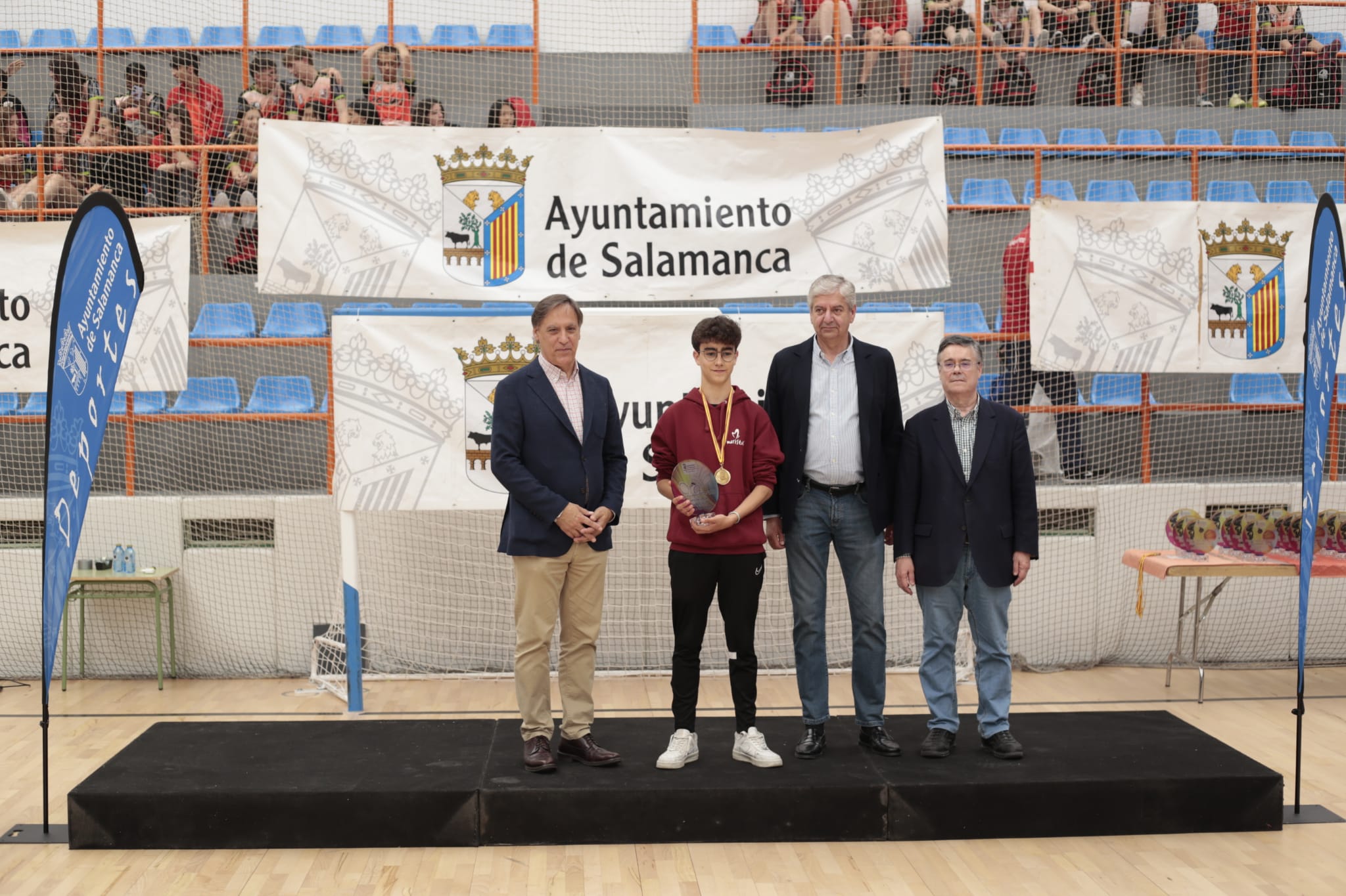 Fiesta final de los Juegos Escolares con la entrega de las medallas
