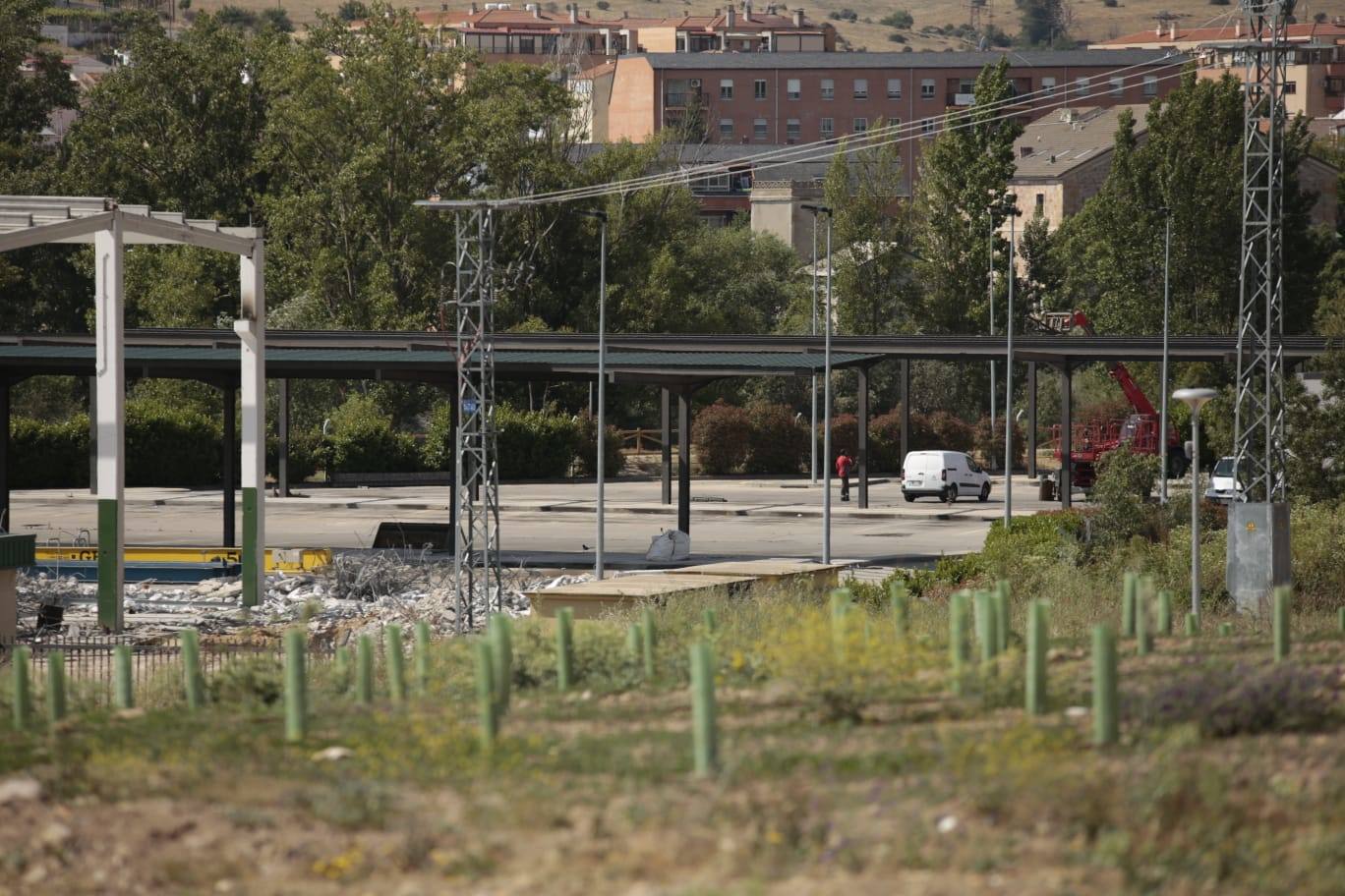 El polémico parque de maquinaria junto al Tormes ya es historia