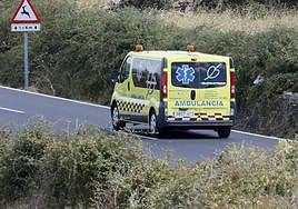 Una ambulancia en una imagen de archivo.