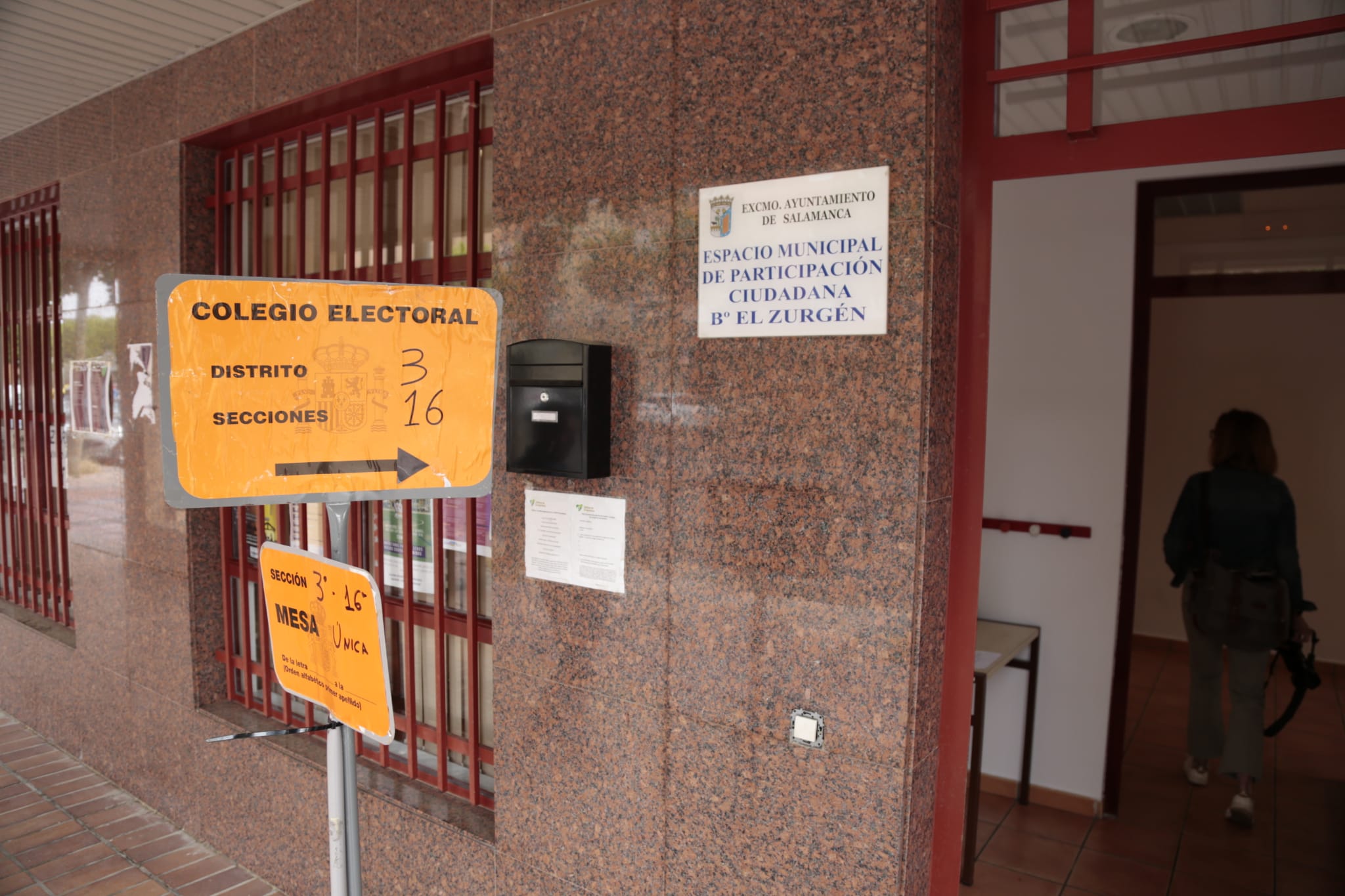 Normalidad en la jornada electoral en Salamanca