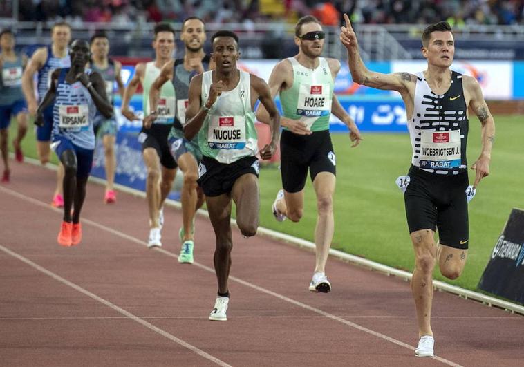 Mario García Romo, sexto en la Diamond League de Rabat ante un Ingebrigtsen superior