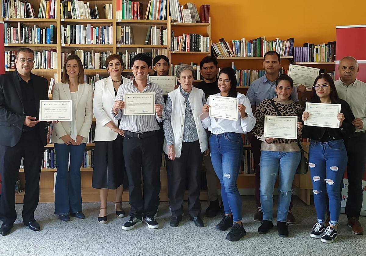 Presentación del proyecto Cáritas T-FORMA en el centro de La Inmaculada.