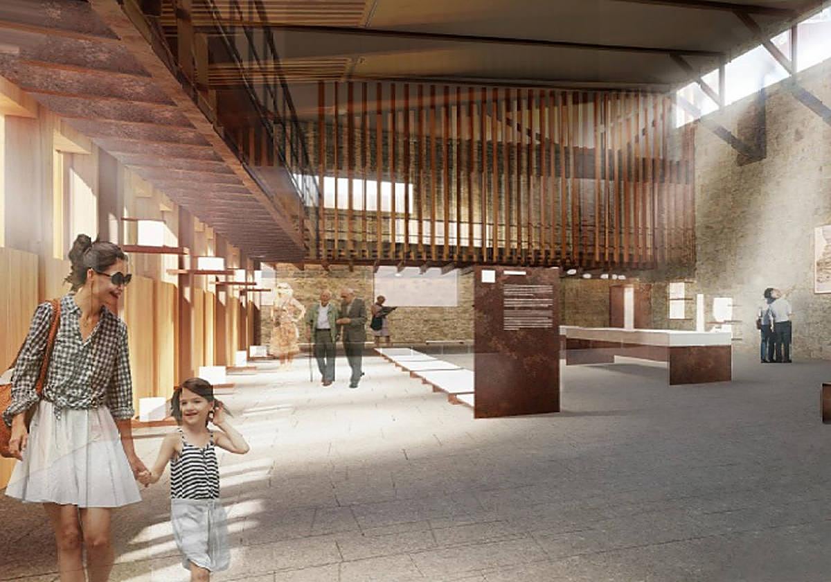 Recreación del proyecto museográfico 'Salamanca Invisible'.