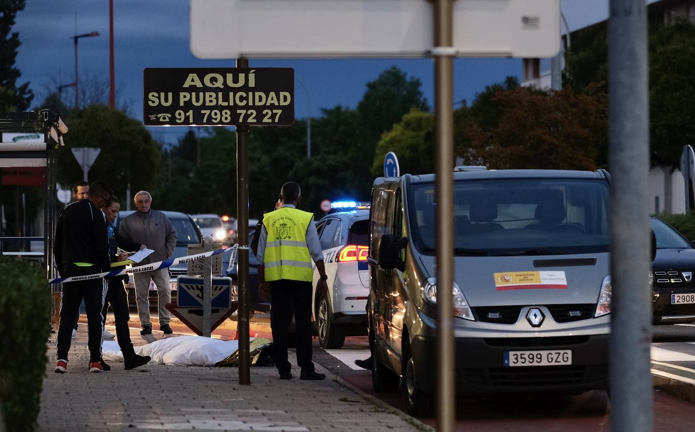 Accidente mortal de un motorista en Santa Marta