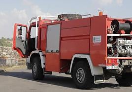 Imagen de archivo de loss Bomberos de la Diputación de Salamanca.