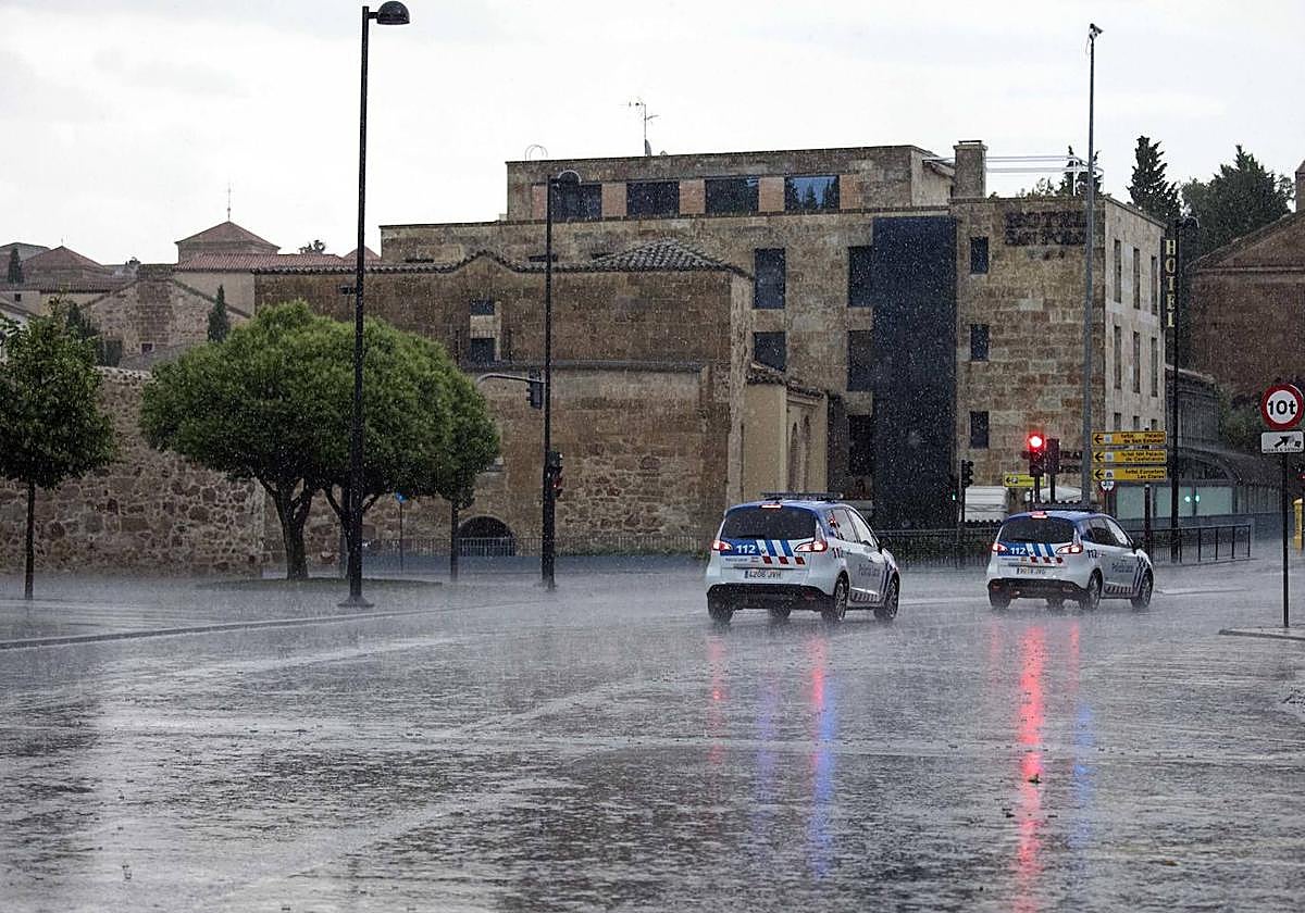 El mayo más tormentoso en Salamanca bate un récord y deja lluvia abundante