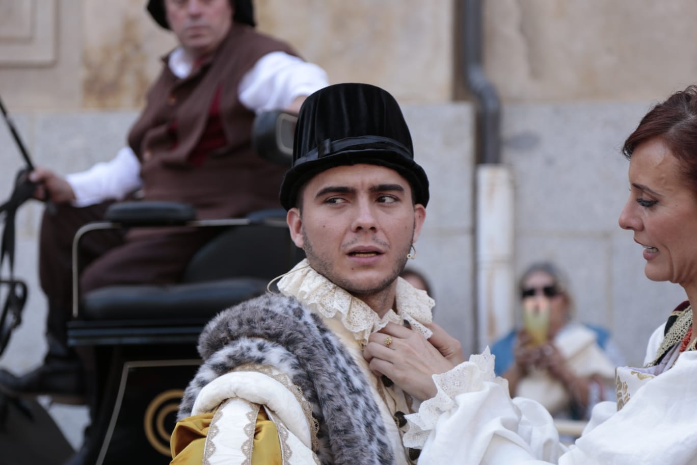Salamanca se llena de personajes históricos en la tercera edición del Festival Siglo de Oro