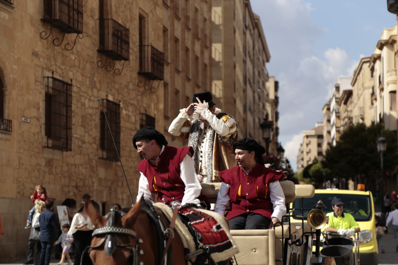 Salamanca se llena de personajes históricos en la tercera edición del Festival Siglo de Oro
