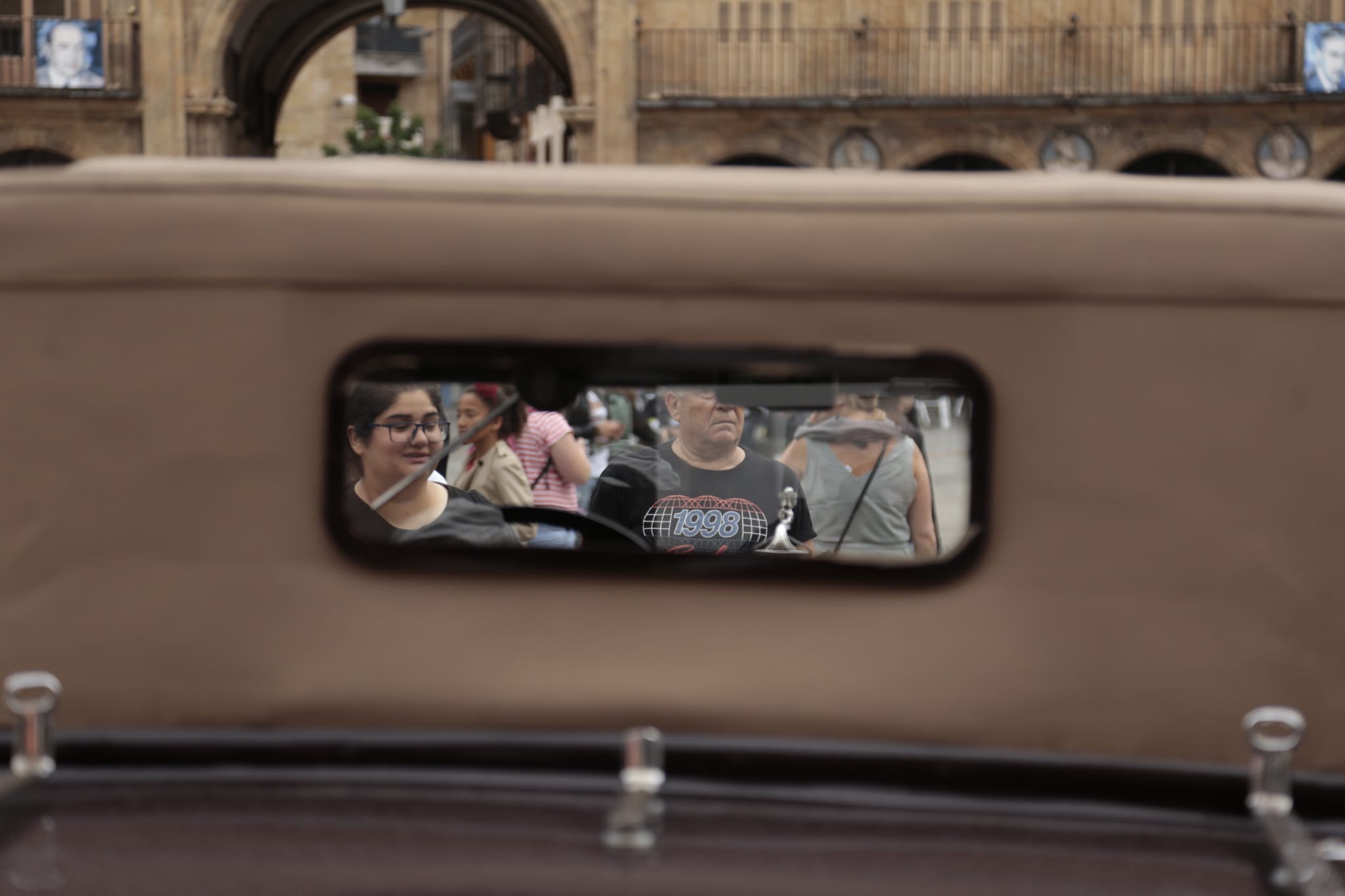 Los coches de la 25º edición del Rally Protagonistas llegan a Salamanca