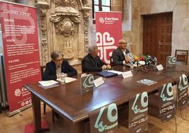 Presentación de la memoria de Cáritas Salamanca 2022.